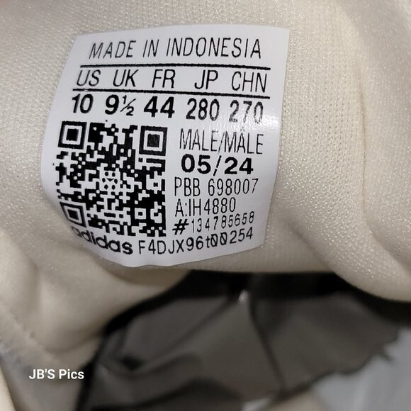 Adidas Samba Men’s Size 10 Originals OG White Grey Cream Gum Sneakers IH4880 - Picture 13 of 16